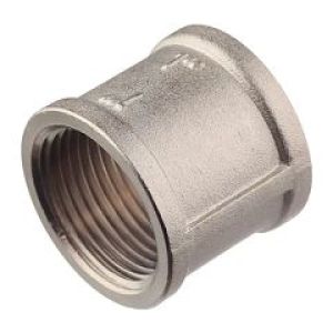 Муфта латунная 3/4 ник